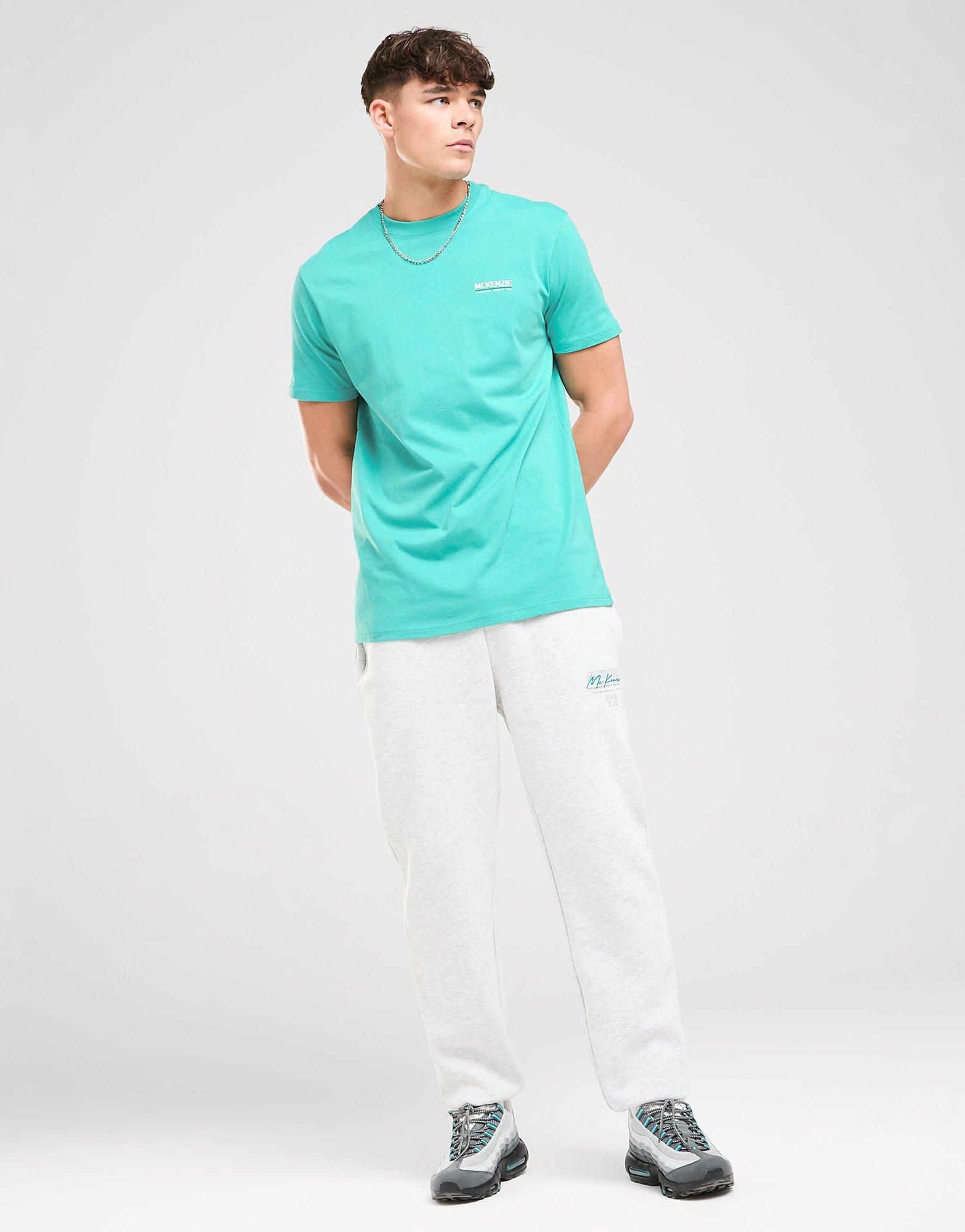 Koszulka, t-shirt męski MCKENZIE T-SHIRT ESS TEE TURQ-BALT MCKTM16684570 Zielony