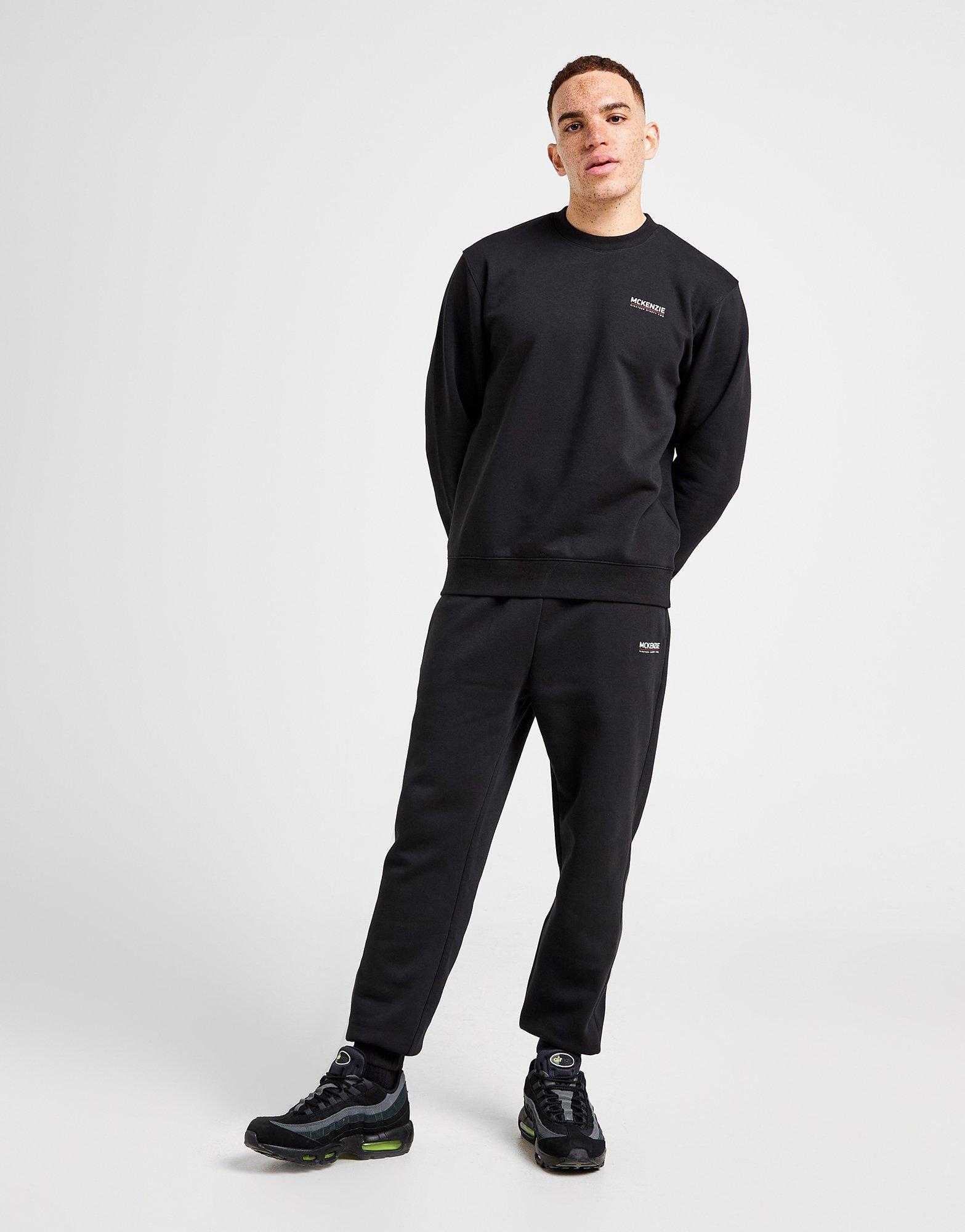 Bluza męska MCKENZIE BLUZA ESS CRW MCKTM16681007 Czarny