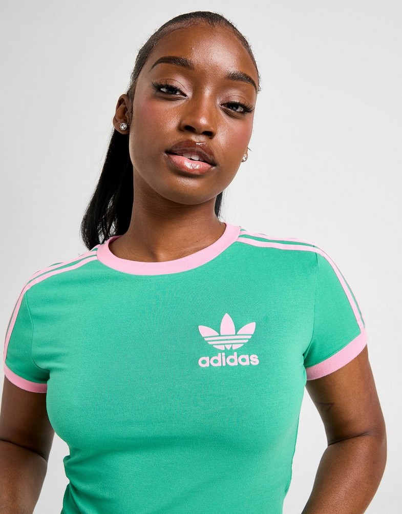 Dámské tričko ADIDAS TRIČKO BABY TEE JX1714 Zelená