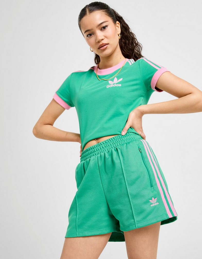 Dámské kraťasy ADIDAS ŠORTKY  CLASSIC L SHORT JX1722 Zelená