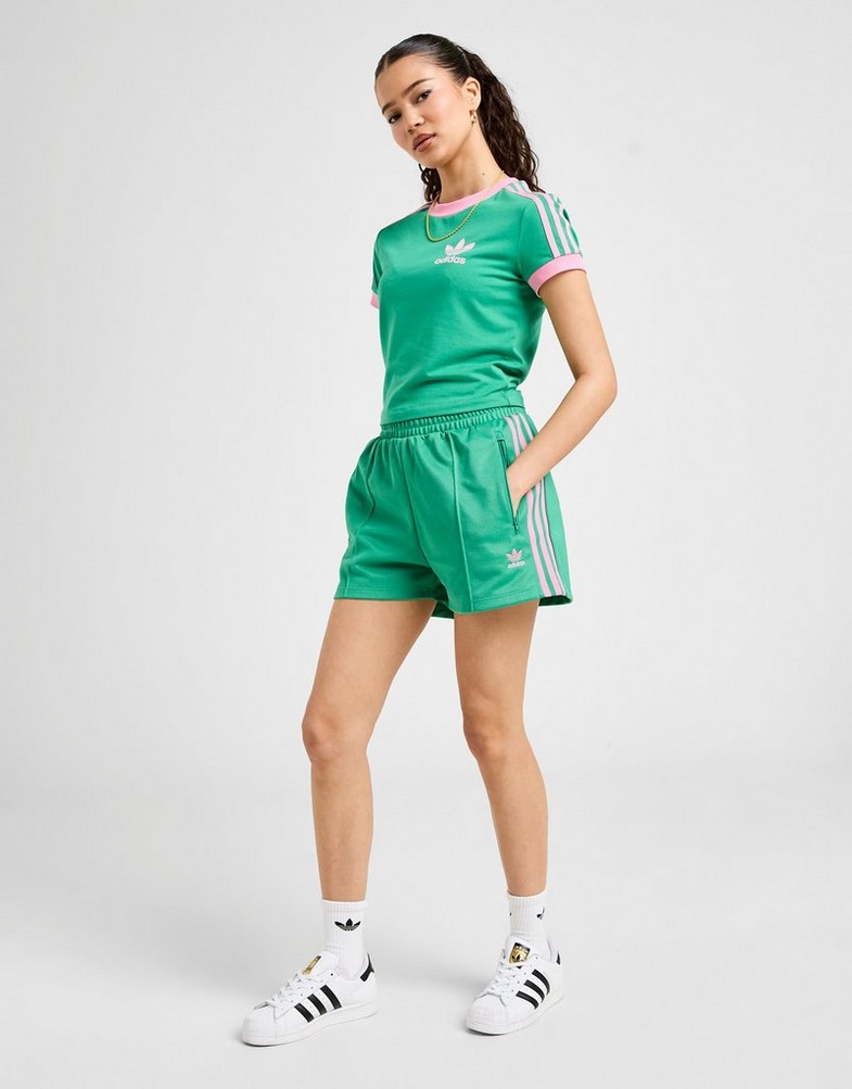 Dámské kraťasy ADIDAS ŠORTKY  CLASSIC L SHORT JX1722 Zelená