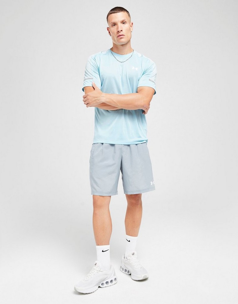 Tricou pentru bărbați UNDER ARMOUR TRICOU TECH UTILITY SS 1385976-494 Albastru