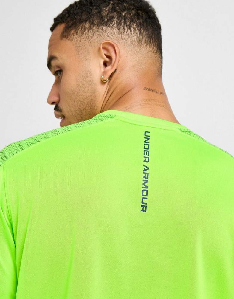 Tricou pentru bărbați UNDER ARMOUR TRICOU TECH UTILITY SS 1385976-389 Bleumarin