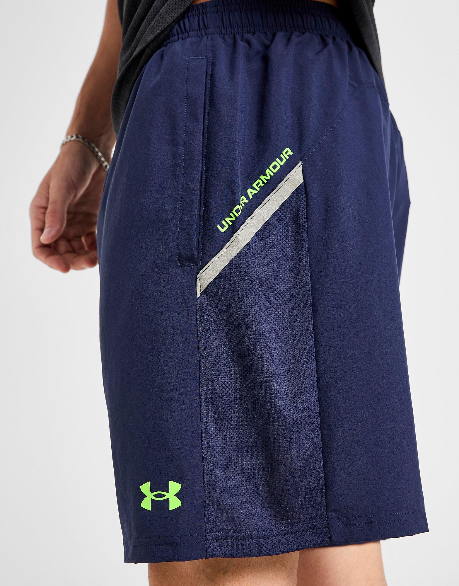 Vyriški šortai UNDER ARMOUR ŠORTAI TECH UTILITY SHORTS 1385978-412 Tamsiai mėlyna