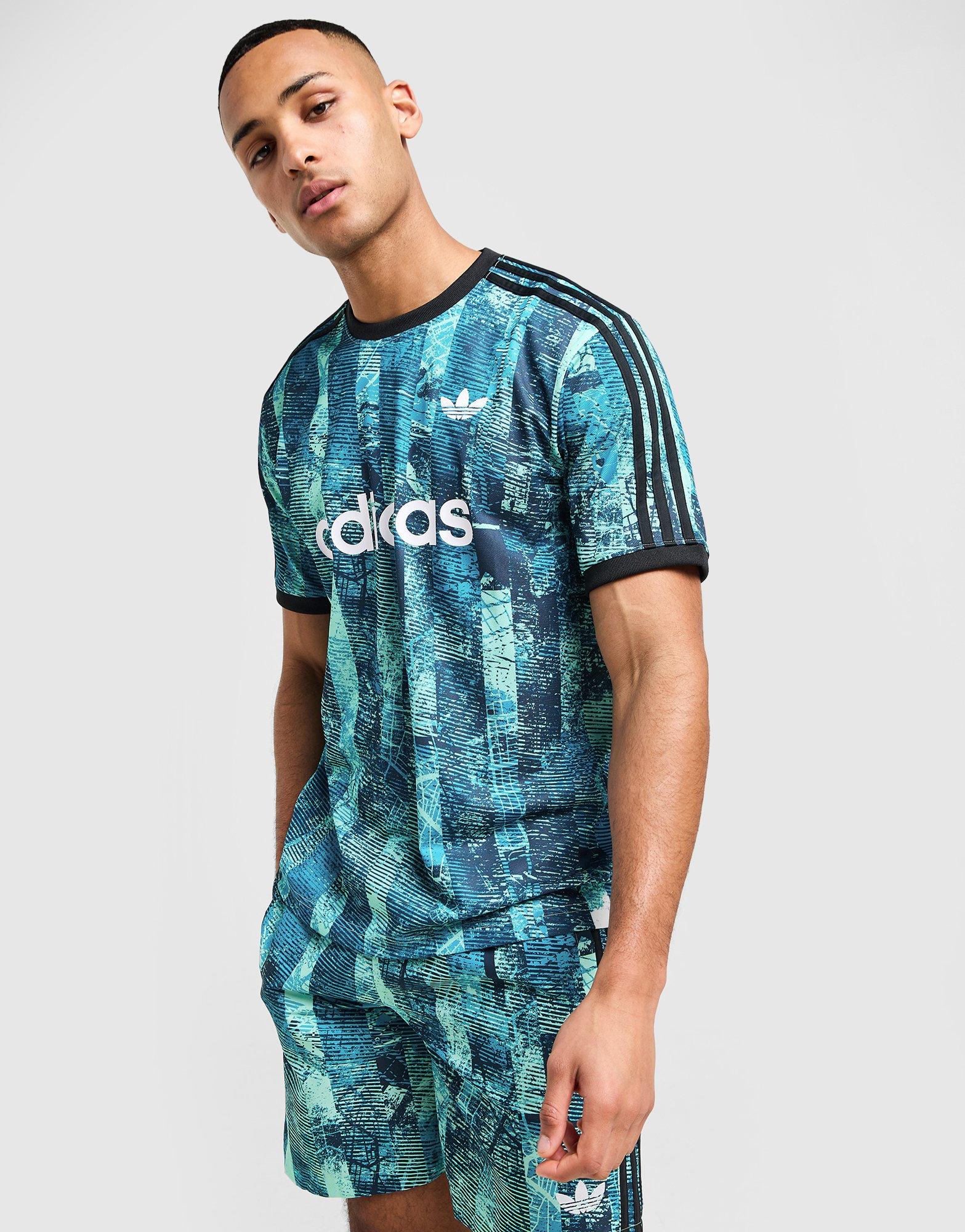 Férfi póló ADIDAS PÓLÓ FTB TEE JZ7983 Kék