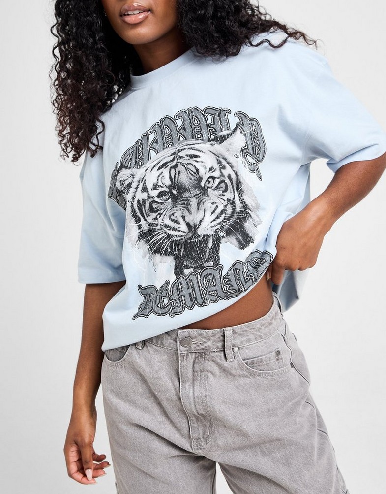 Női póló SUPPLY&DEMAND PÓLÓ TIGER TEE BLU SUPTW17456584 Kék