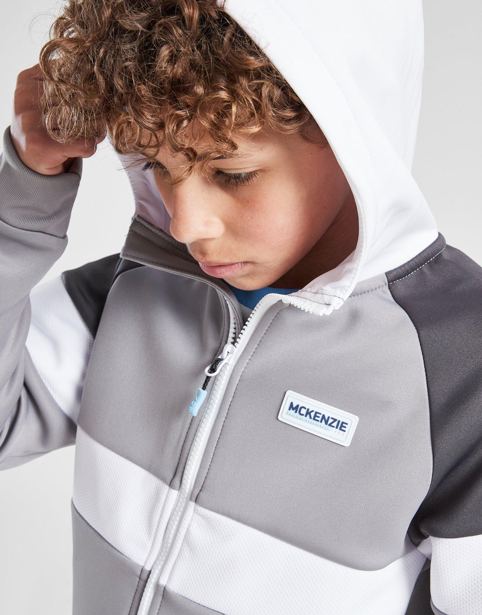 Vaikiškas džemperis MCKENZIE DŽEMPERIS SU GOBTUVU NOVA PLY FZ HD MCKTJB16523248 Pilka