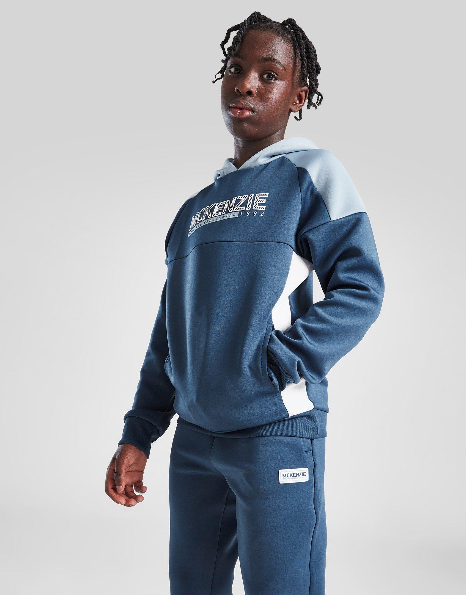 Detská mikina MCKENZIE MIKINA S KAPUCŇOU NOVA PLY OH HD MCKTJB16524605 Tmavomodrá