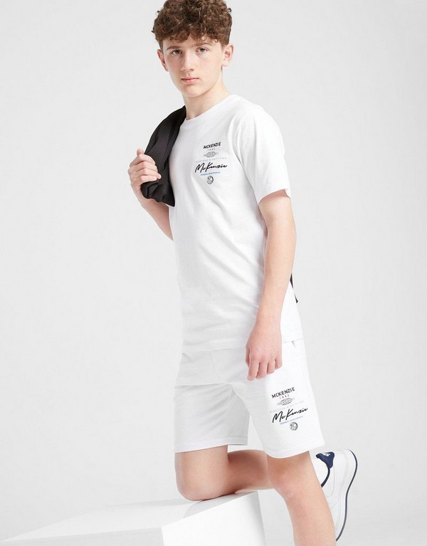 Mckenzie Szorty Racer Flc Sht Wht-Wht