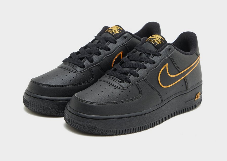 Adidași pentru copii NIKE AIR FORCE 1 GS ST IF6158-001 Negru