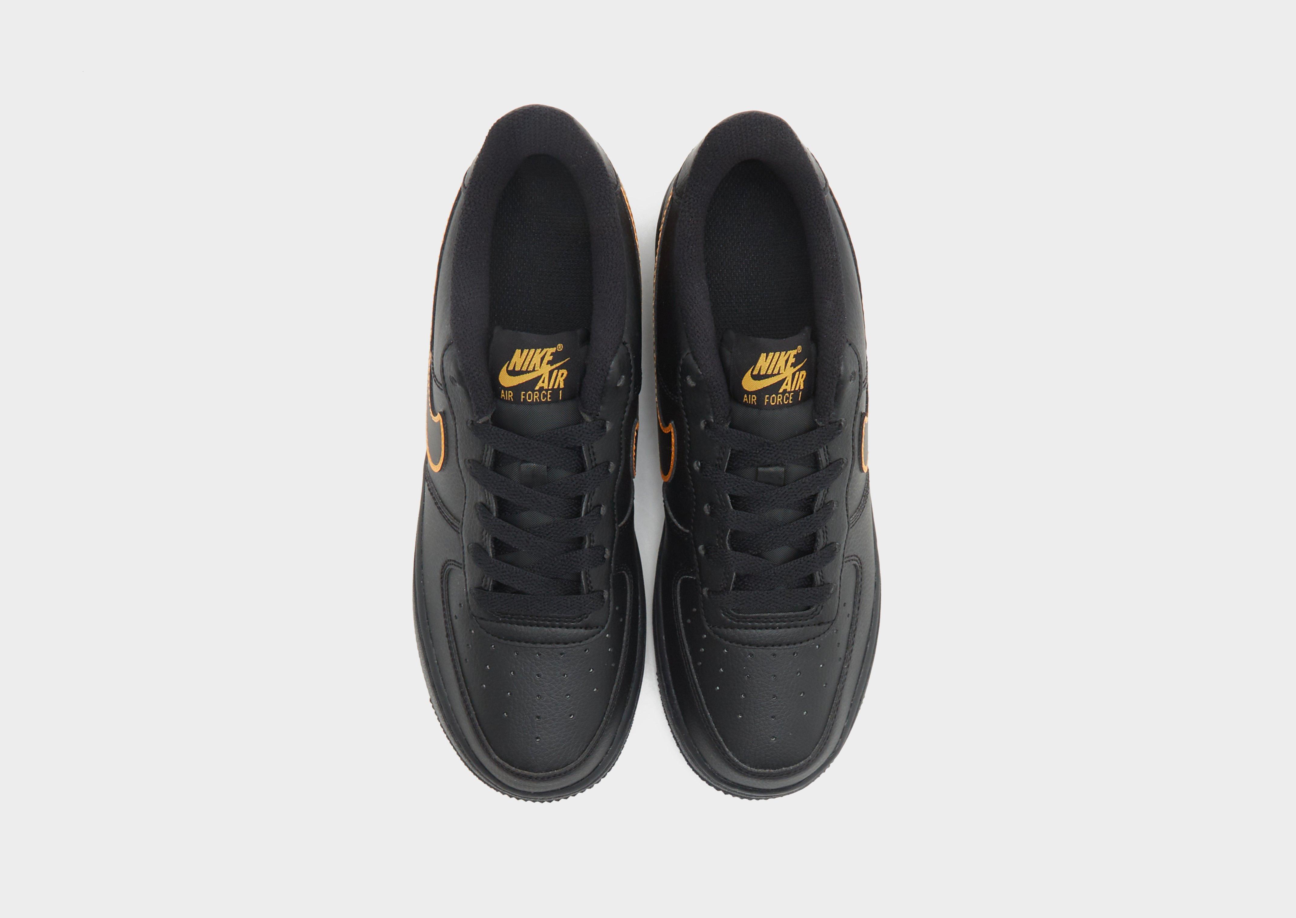 Gyerek sneakers NIKE AIR FORCE 1 GS ST IF6158-001 Fekete