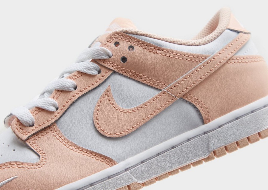 Adidași pentru copii NIKE DUNK LOW BP IF6174-100 BRZOSKWINIOWY