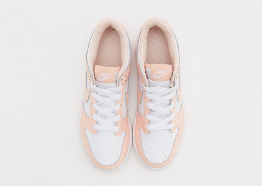 Adidași pentru copii NIKE DUNK LOW BP IF6174-100 BRZOSKWINIOWY