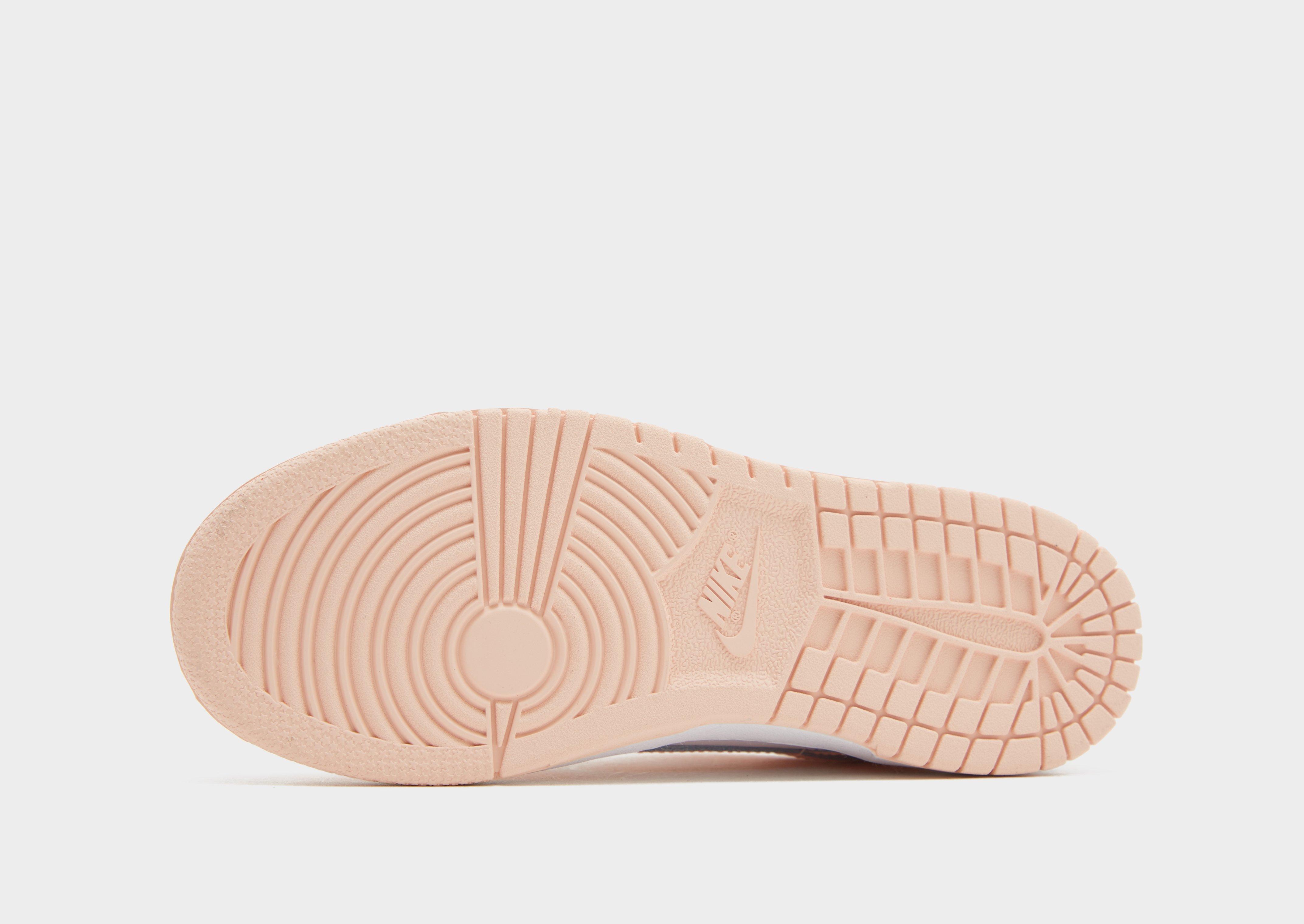 Buty sneakersy dla dzieci NIKE DUNK LOW BP IF6174-100 Brzoskwiniowy