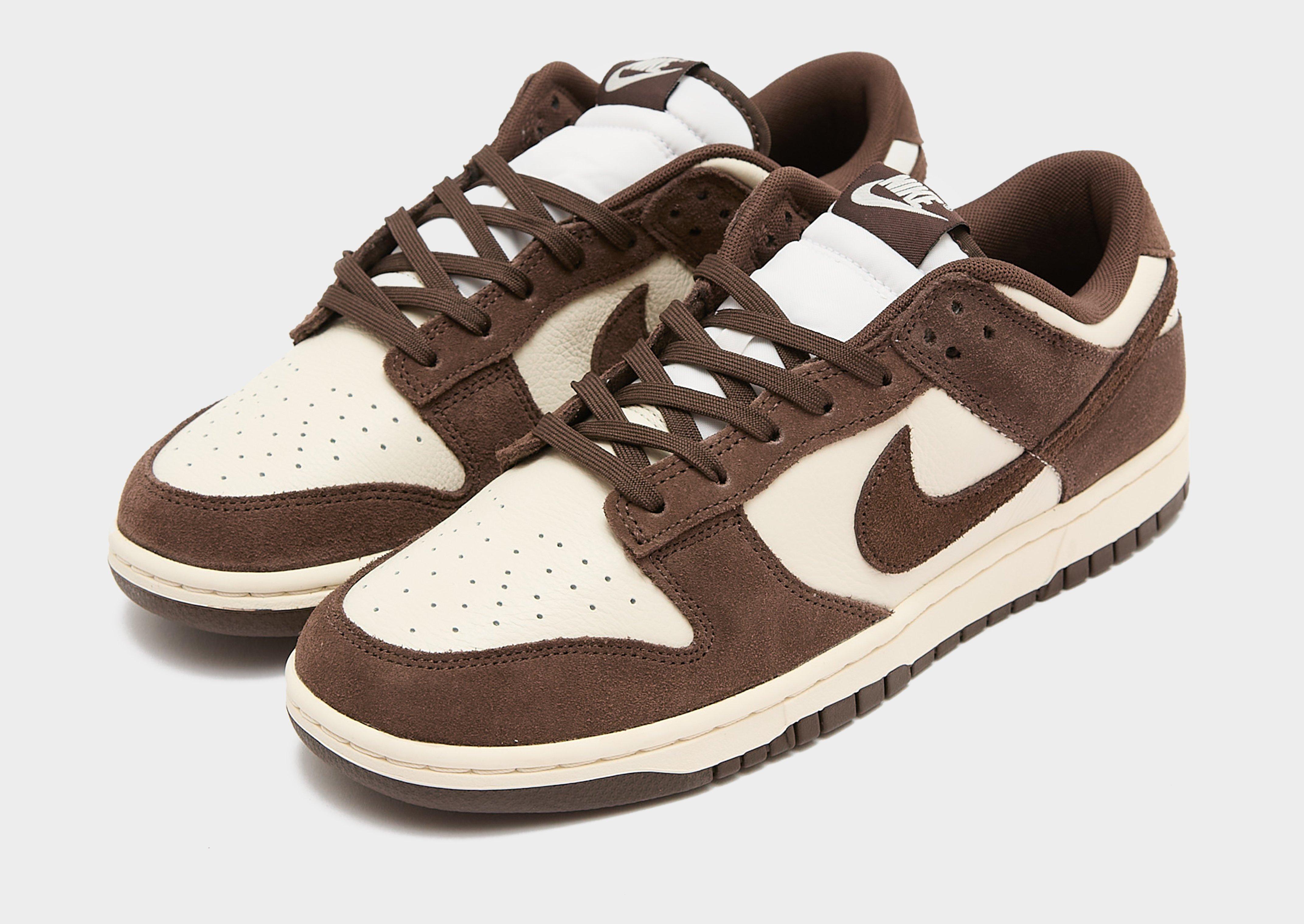 Buty sneakersy męskie NIKE DUNK LOW RETRO FQ8249-104 Brązowy