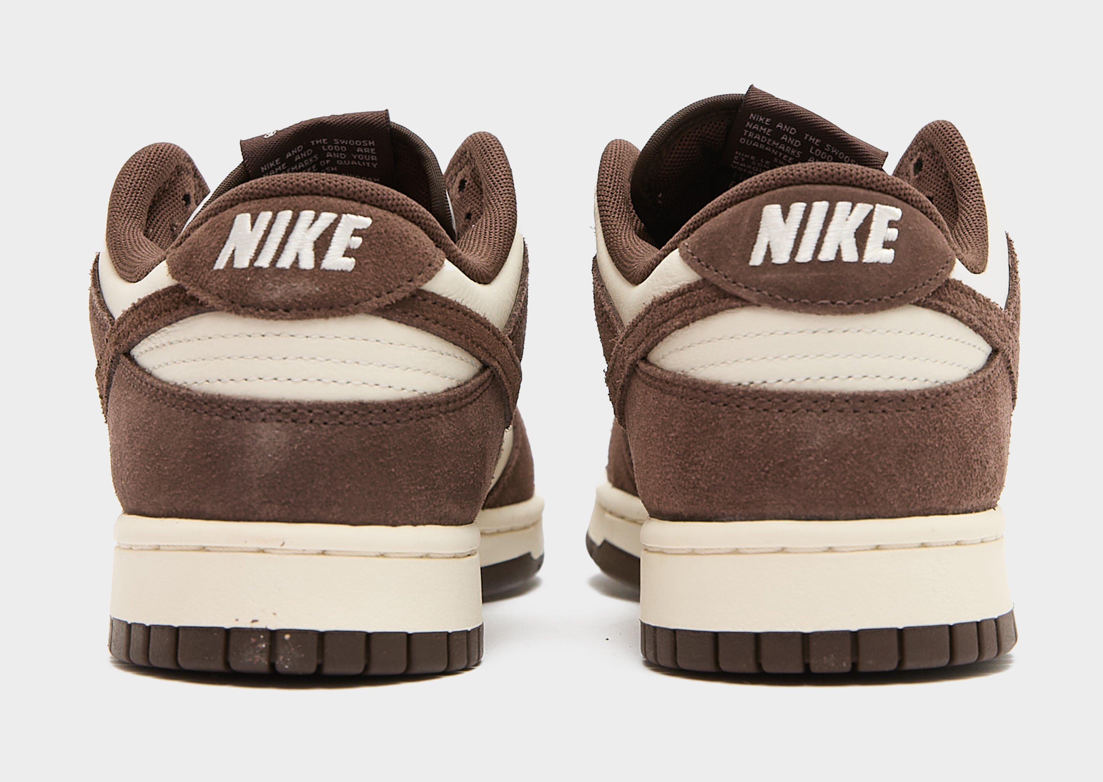 Buty sneakersy męskie NIKE DUNK LOW RETRO FQ8249-104 Brązowy