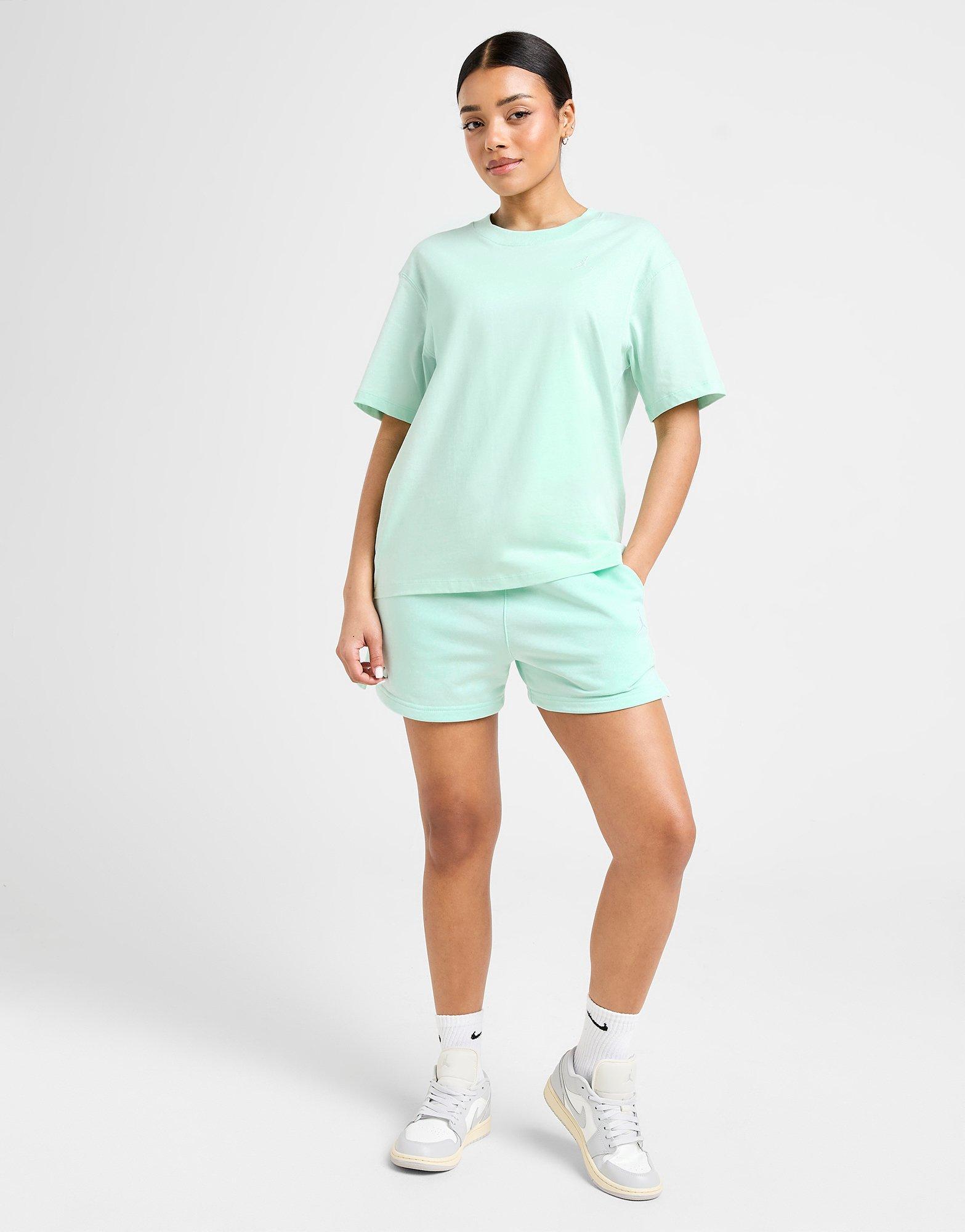 Dámske krátke nohavice JORDAN ŠORTKY  W J BRKLN FLC FT SHORT 24 HJ1365-357 Zelená