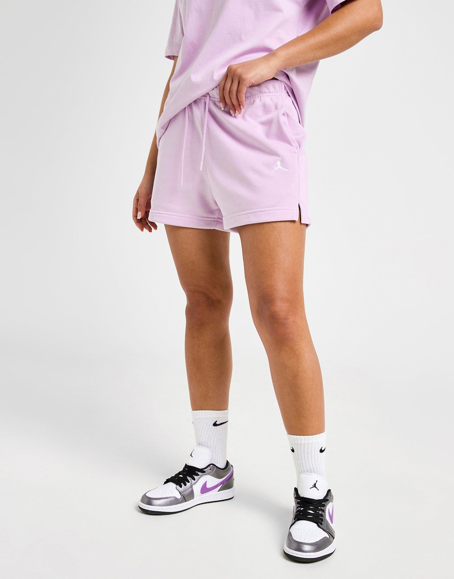 Női rövidnadrág JORDAN RÖVIDNADRÁG W J BRKLN FLC FT SHORT 24 HJ1365-537 Lila
