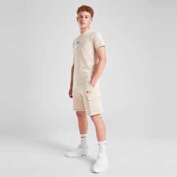 Pantaloni scurți pentru copii NIKE PANTALONI SCURȚI SWOOSH SHRT STONE