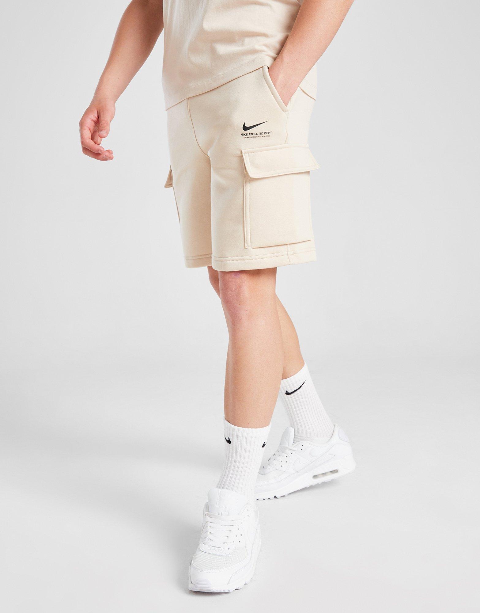 Детски шорти NIKE ШОРТИ SWOOSH SHRT STONE HV6971-126 Бежов