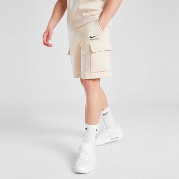 Pantaloni scurți pentru copii NIKE PANTALONI SCURȚI SWOOSH SHRT STONE