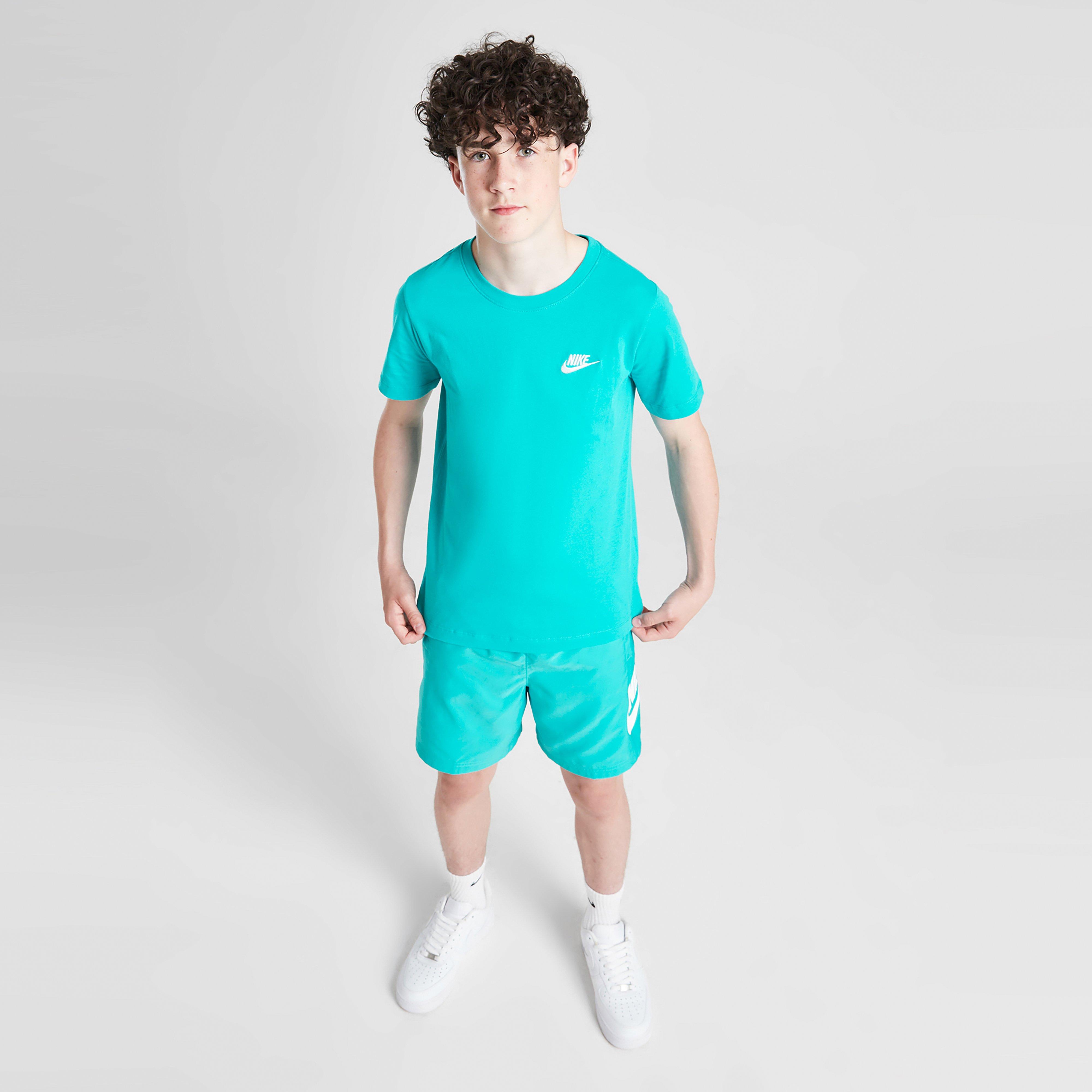 Detské tričko NIKE TRIČKO K NSW TEE EMB FUTURA LBR
