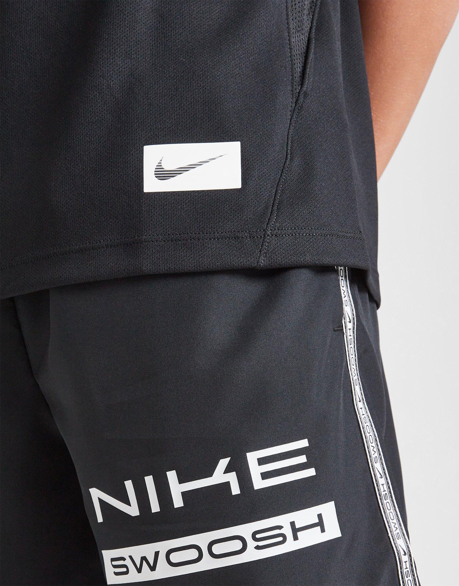 Gyerek póló NIKE PÓLÓ B NK DF MULTI SS TOP GX LOVE HJ3743-010 Fekete