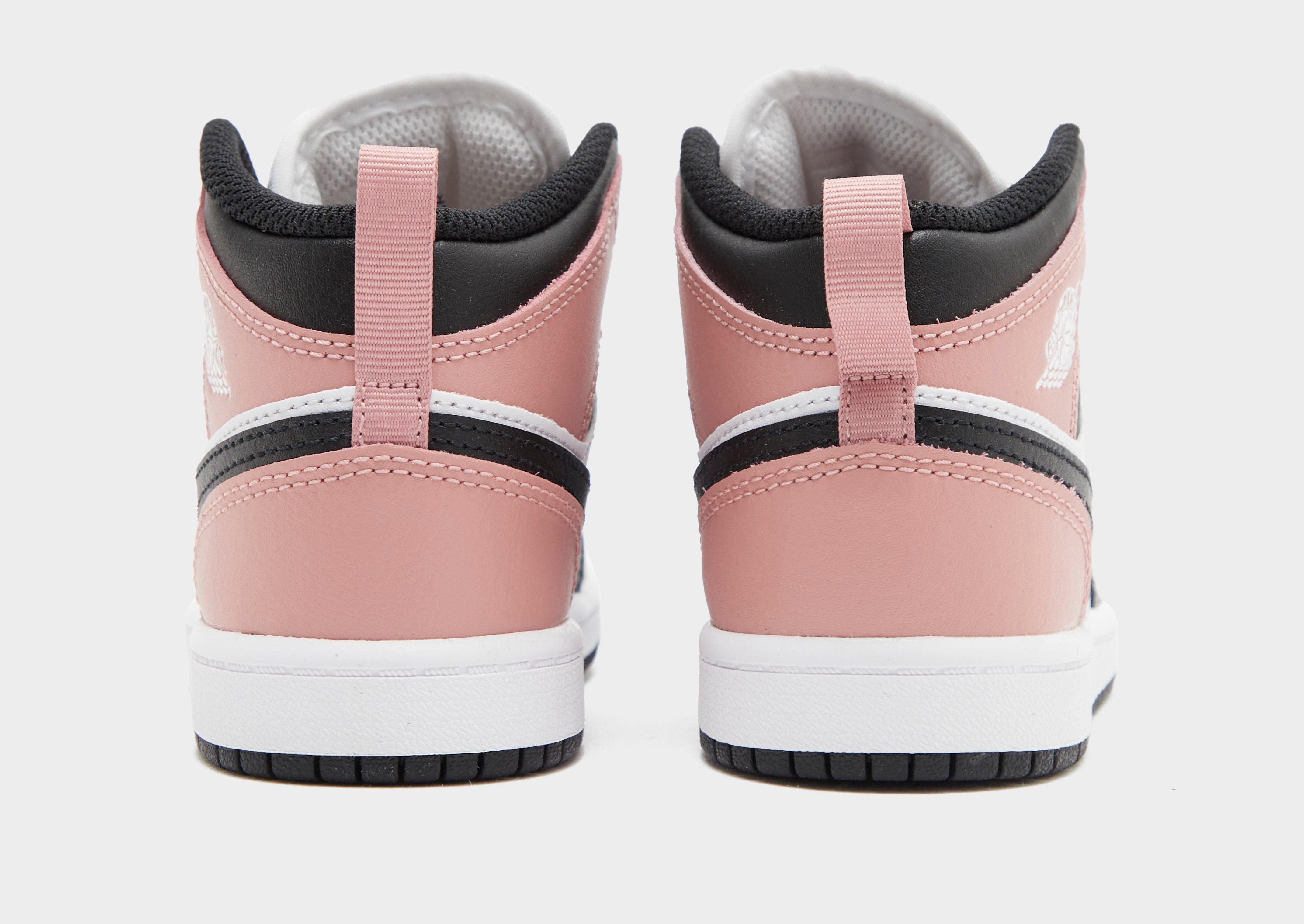 Adidași pentru copii JORDAN 1 MID BP DQ8424-100 Alb