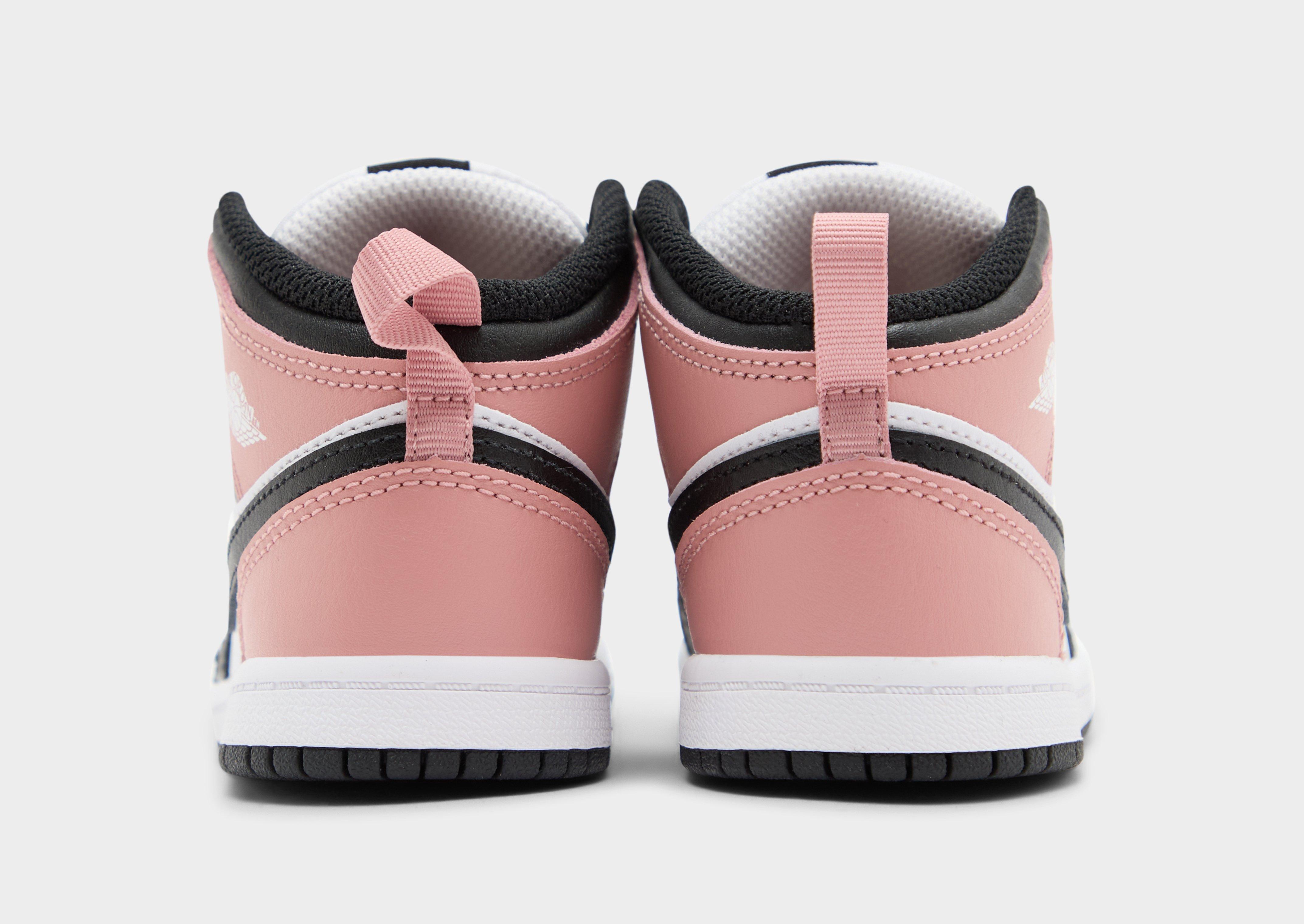 Adidași pentru copii JORDAN 1 MID BT DQ8425-100 Alb