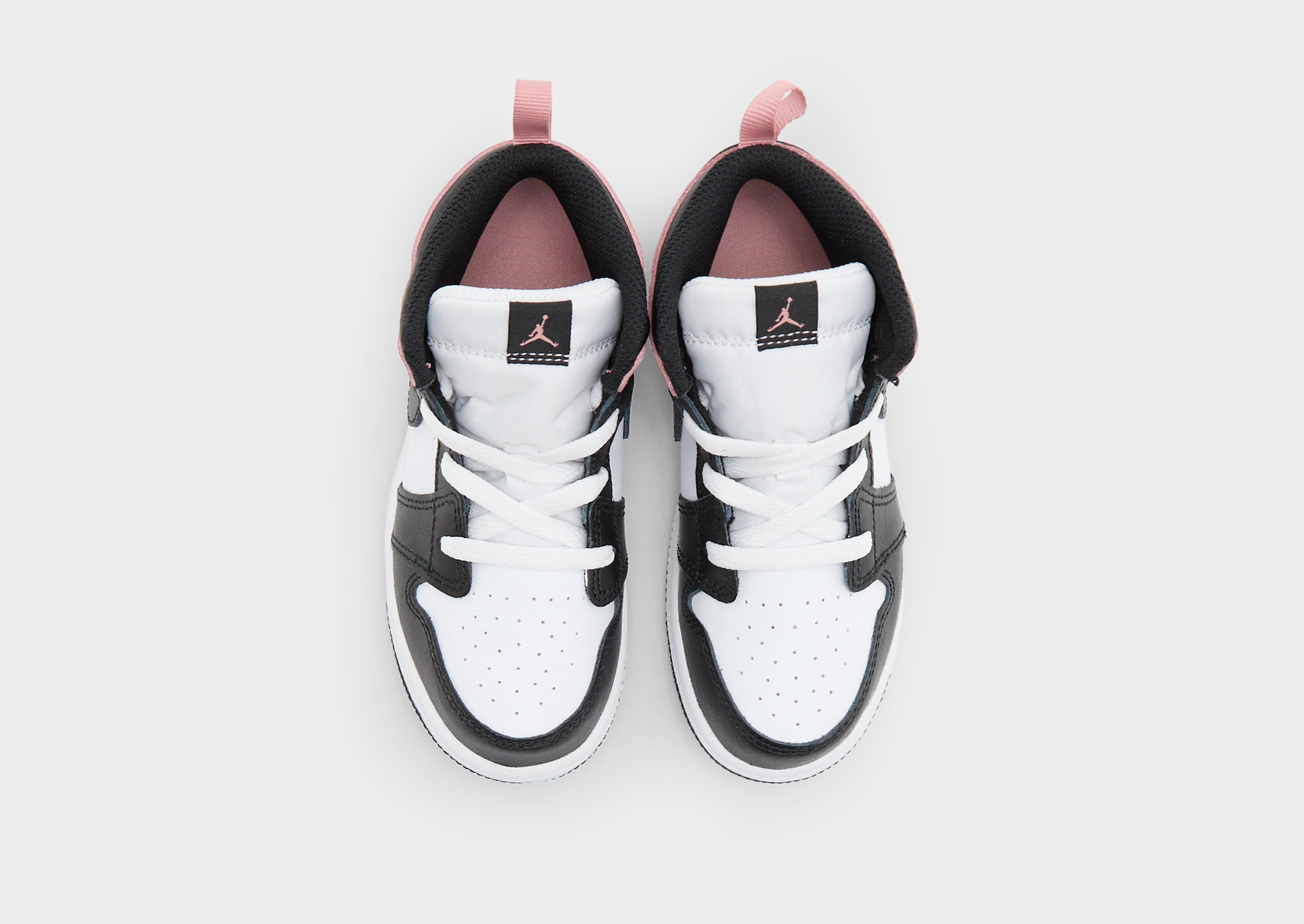 Adidași pentru copii JORDAN 1 MID BT DQ8425-100 Alb