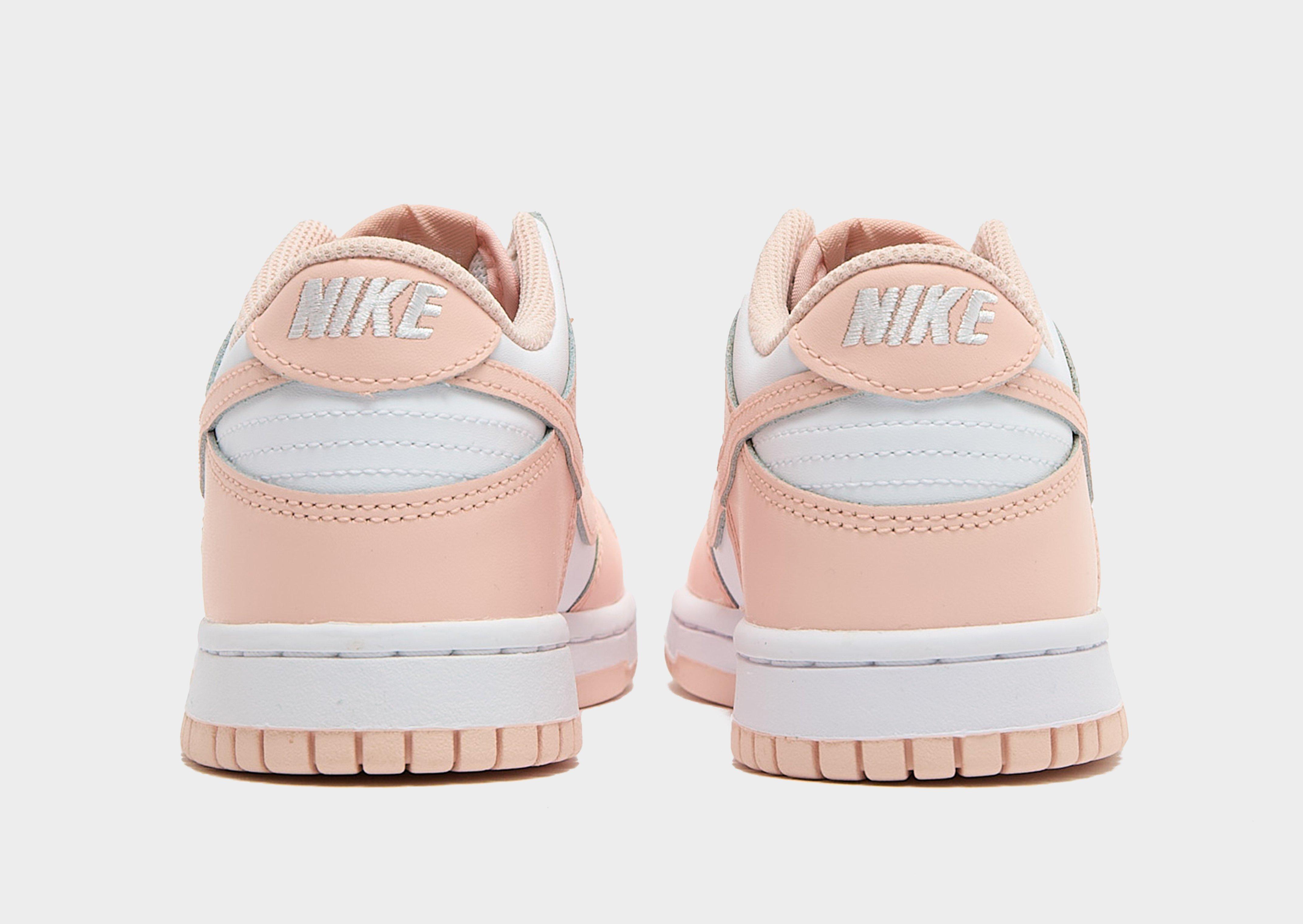 Дитячі кросівки NIKE DUNK LOW BG IF6172-100 персиковий