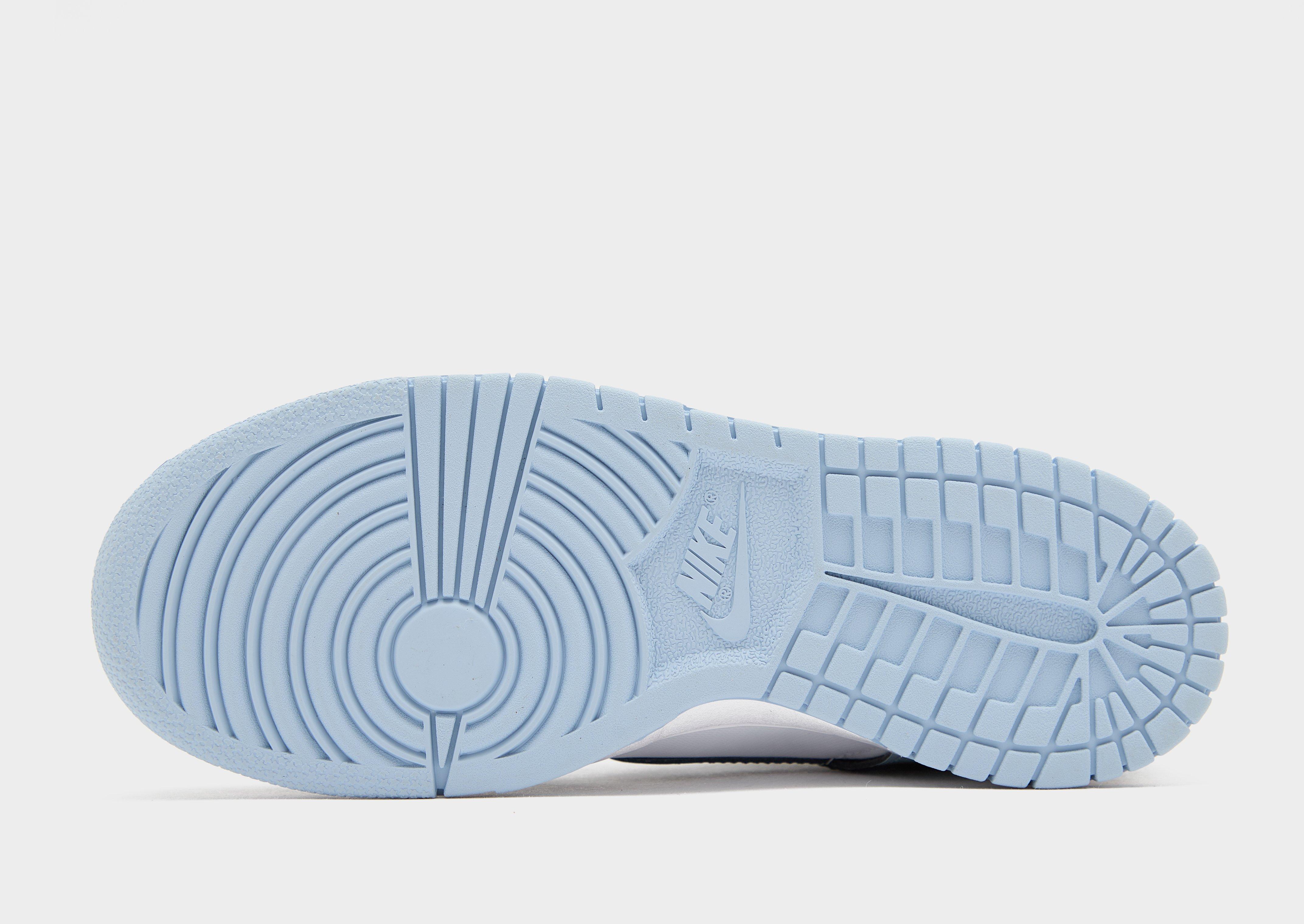 Buty sneakersy dla dzieci NIKE DUNK LOW BG IB7687-100 Granatowy