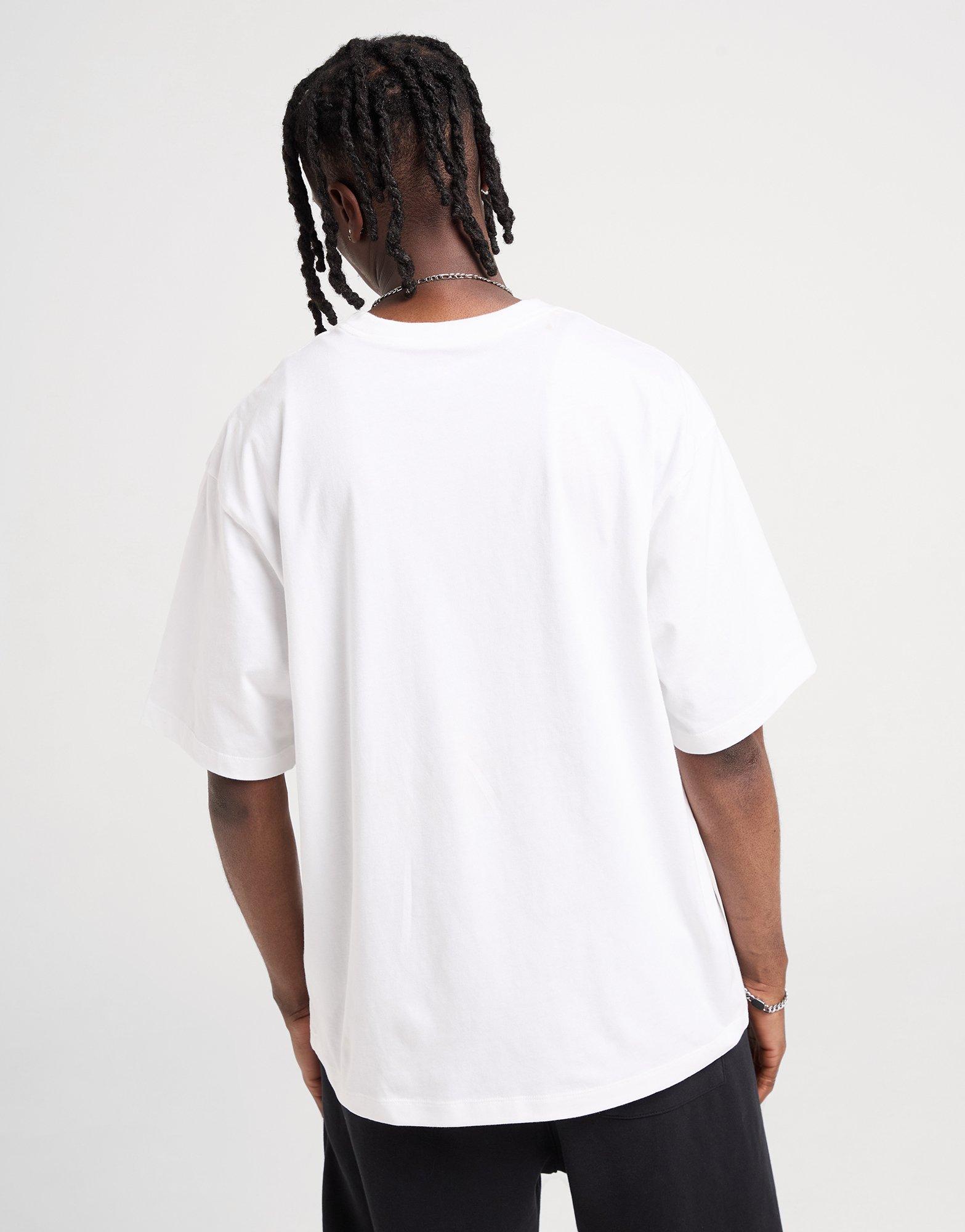 Tricou pentru bărbați JORDAN TRICOU M J BRK ARCH JD HBR SS CREW IB7347-100 Alb