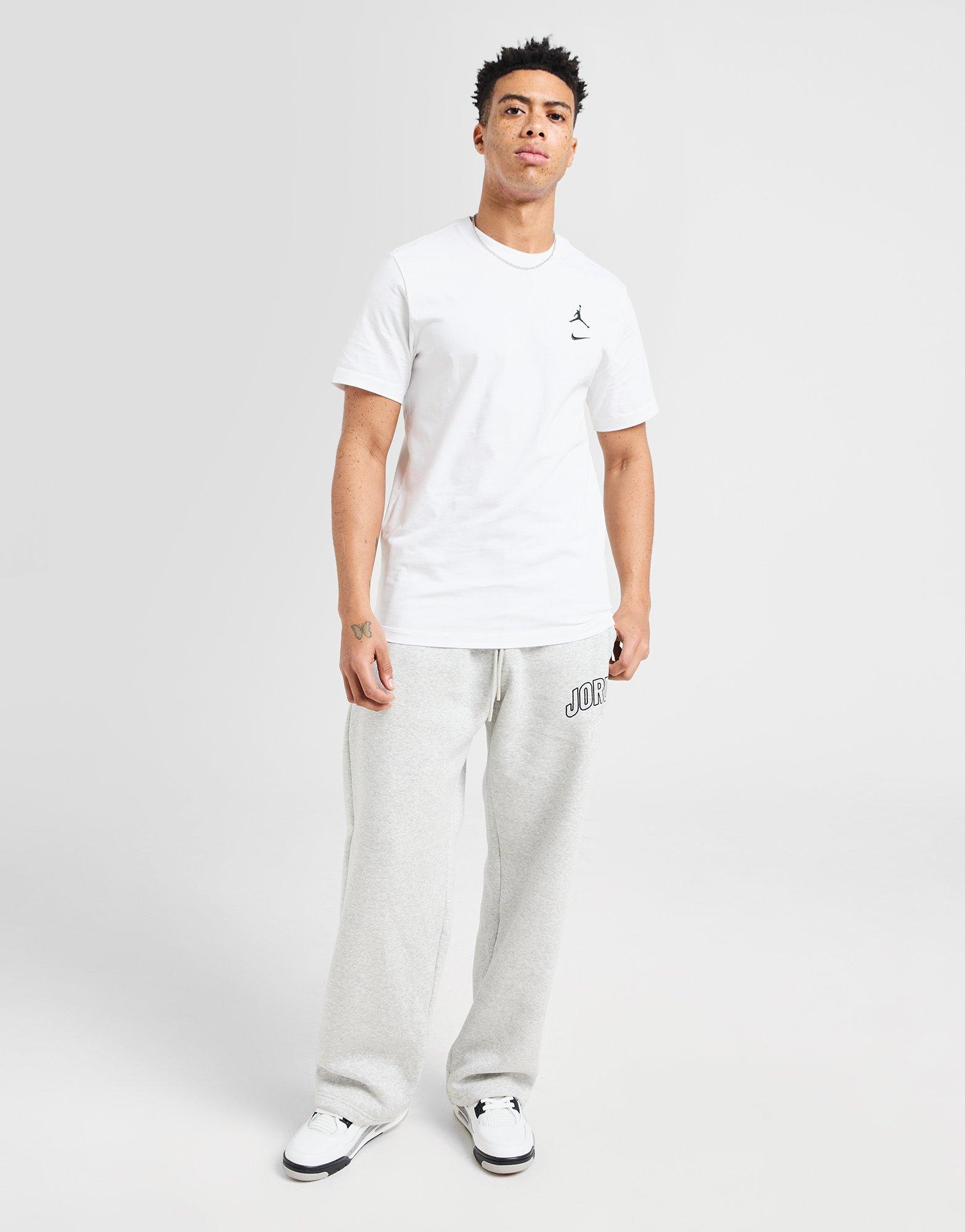 Pánske tričko JORDAN TRIČKO M J FLT MVP JM HBR SS CREW IB8914-100 Biela