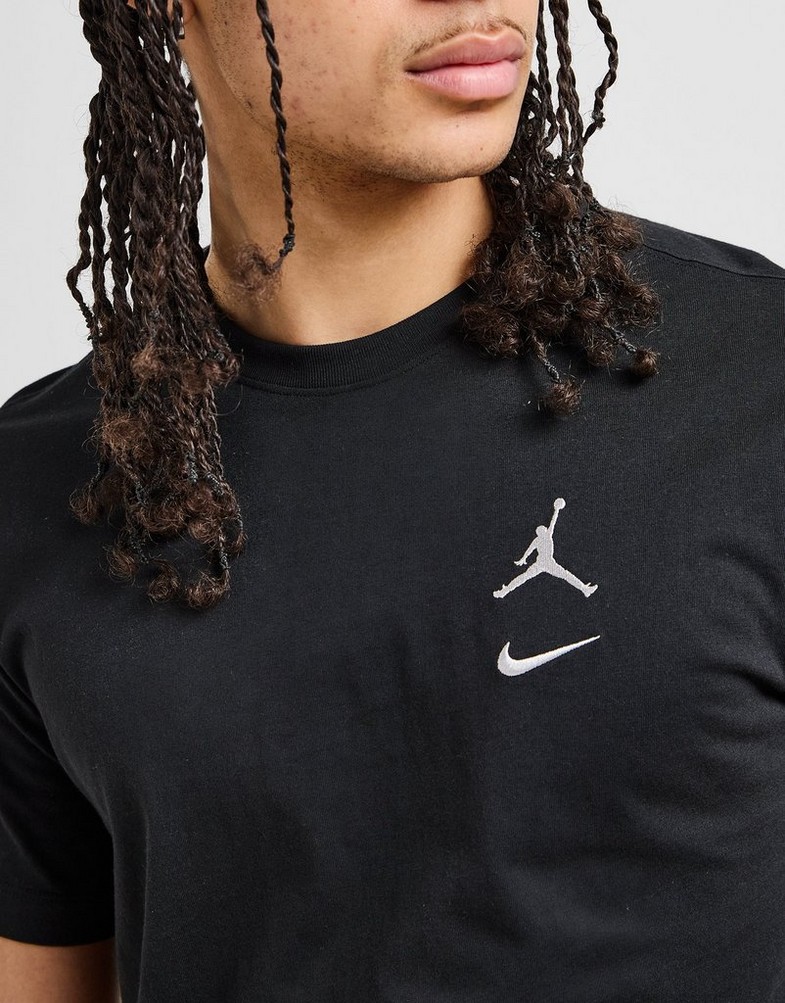 Tricou pentru bărbați JORDAN TRICOU M J FLT MVP JM HBR SS CREW IB8914-010 Negru