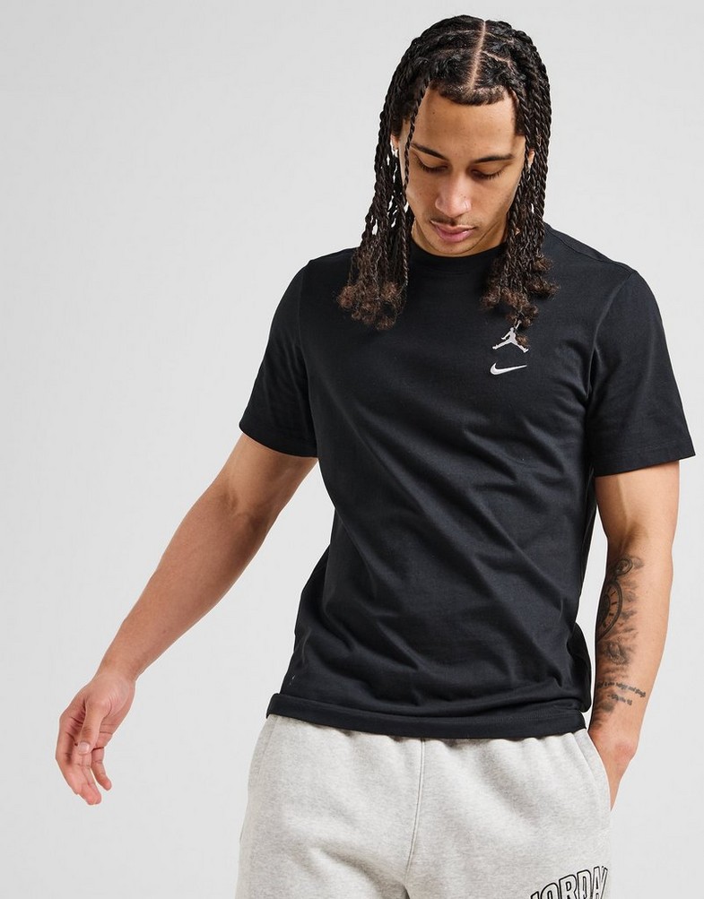 Tricou pentru bărbați JORDAN TRICOU M J FLT MVP JM HBR SS CREW IB8914-010 Negru