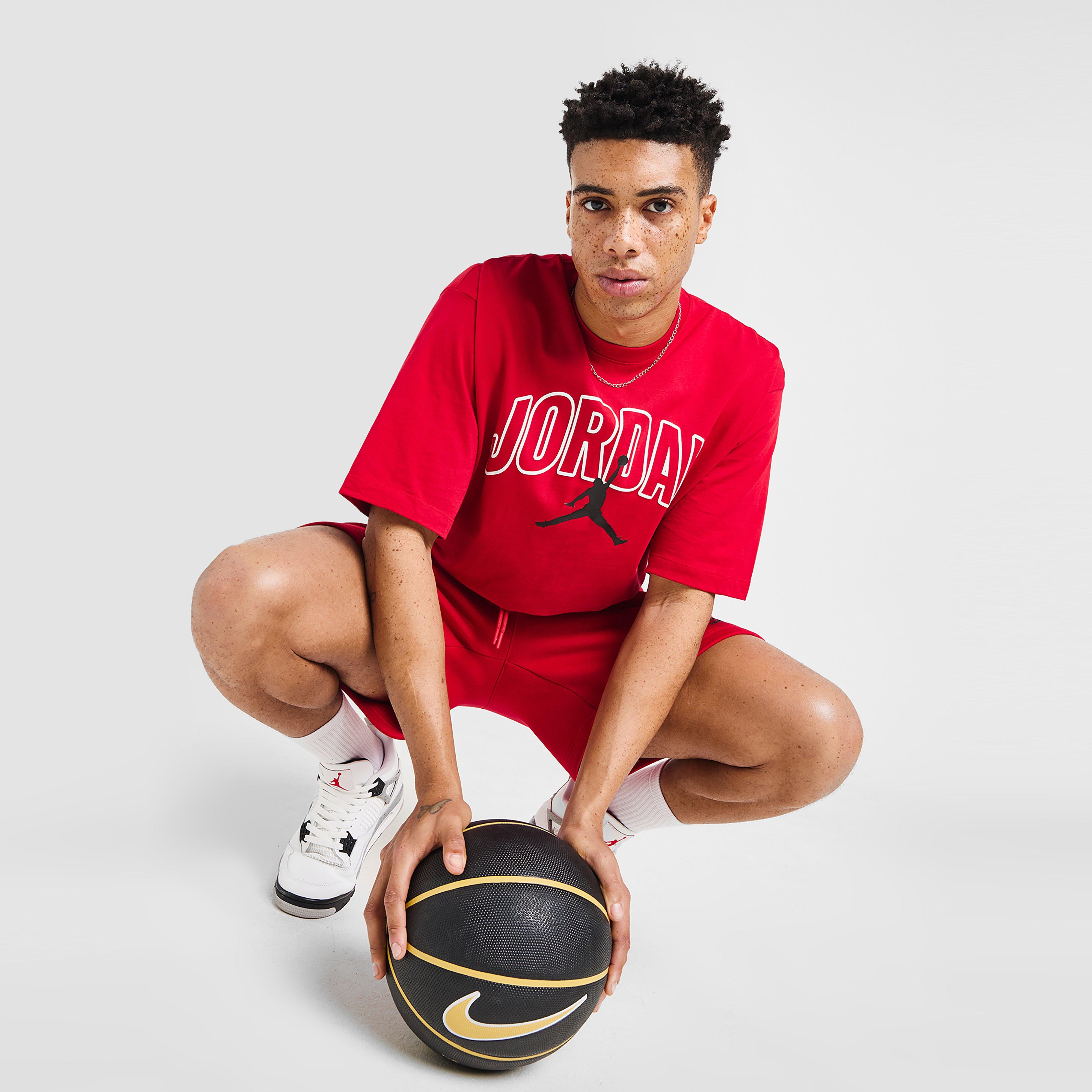 Tricou pentru bărbați JORDAN TRICOU M J FLT ESS JD HBR SS CREW