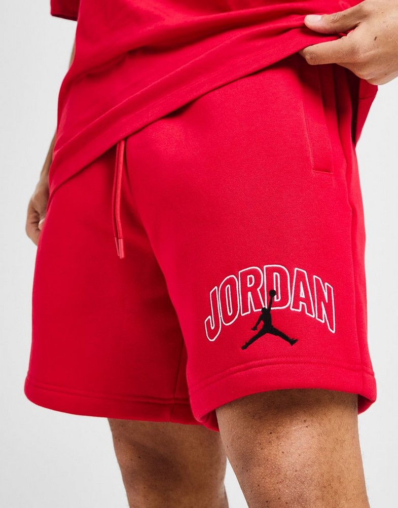 Pantaloni scurți pentru bărbați JORDAN PANTALONI SCURȚI M J BRKLN LBR GFX SHORT IB7910-687 Roșu