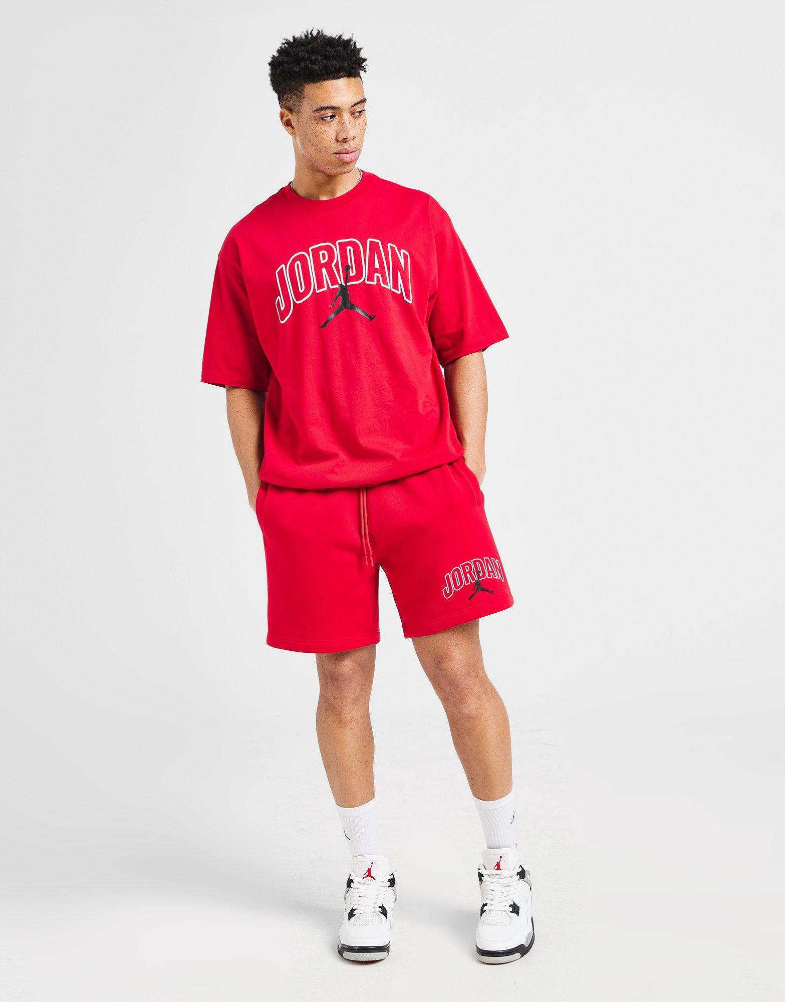 Мъжки шорти JORDAN ШОРТИ M J BRKLN LBR GFX SHORT IB7910-687 Червен