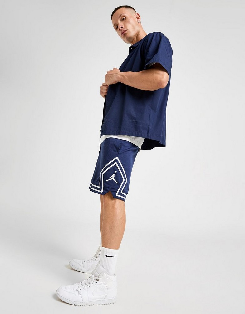 Pantaloni scurți pentru bărbați JORDAN PANTALONI SCURȚI M J DF SPRT DMND SHORT HF9910-410 Bleumarin