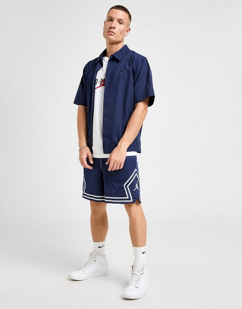 Pantaloni scurți pentru bărbați JORDAN PANTALONI SCURȚI M J DF SPRT DMND SHORT HF9910-410 Bleumarin