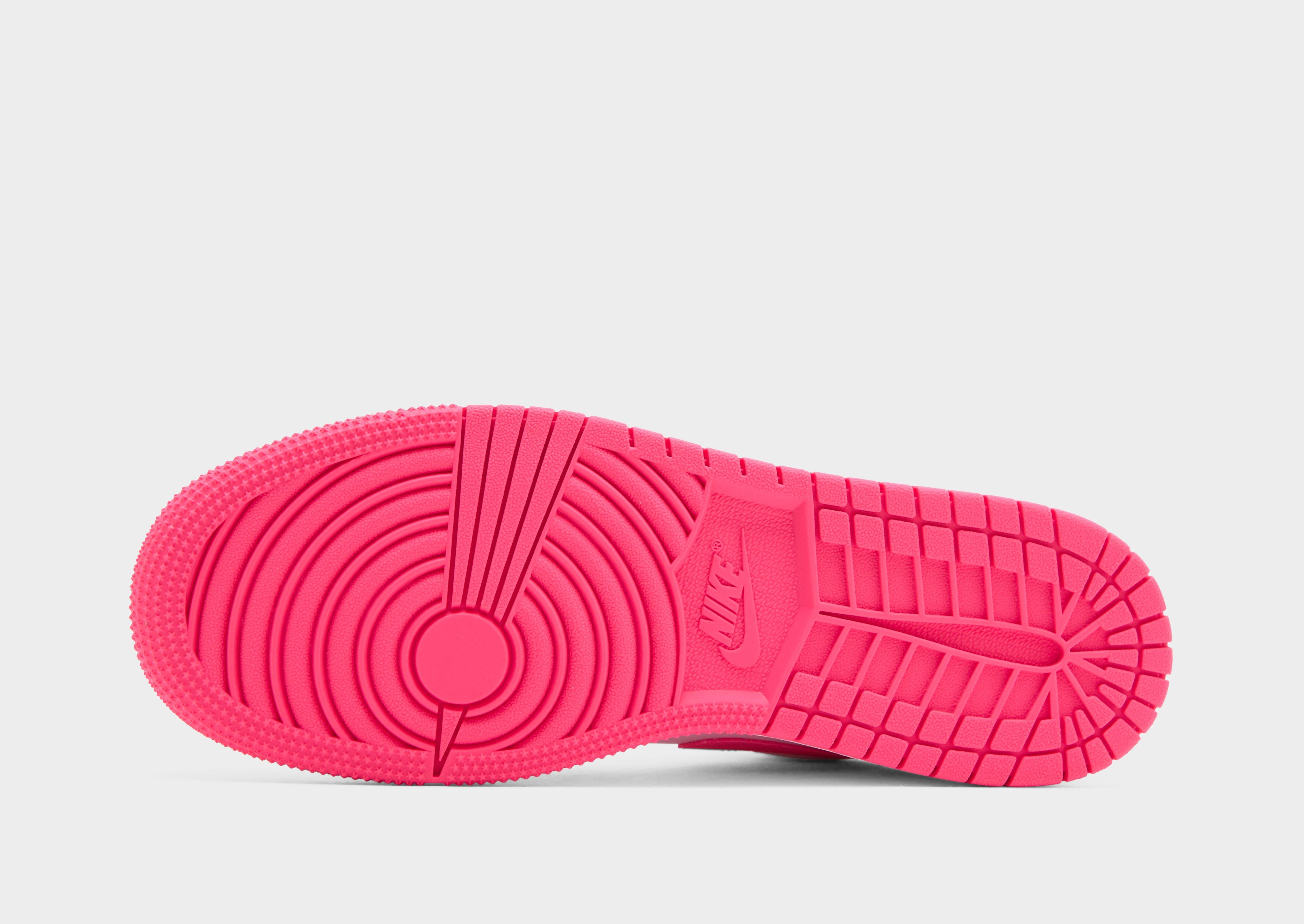 Дитячі кросівки AIR JORDAN 1 LOW BG  553560-661 Рожевий