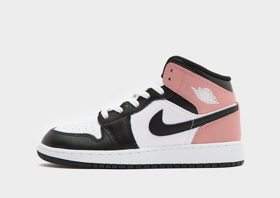 Adidași pentru copii AIR JORDAN 1 MID BG DQ8423-100 Alb