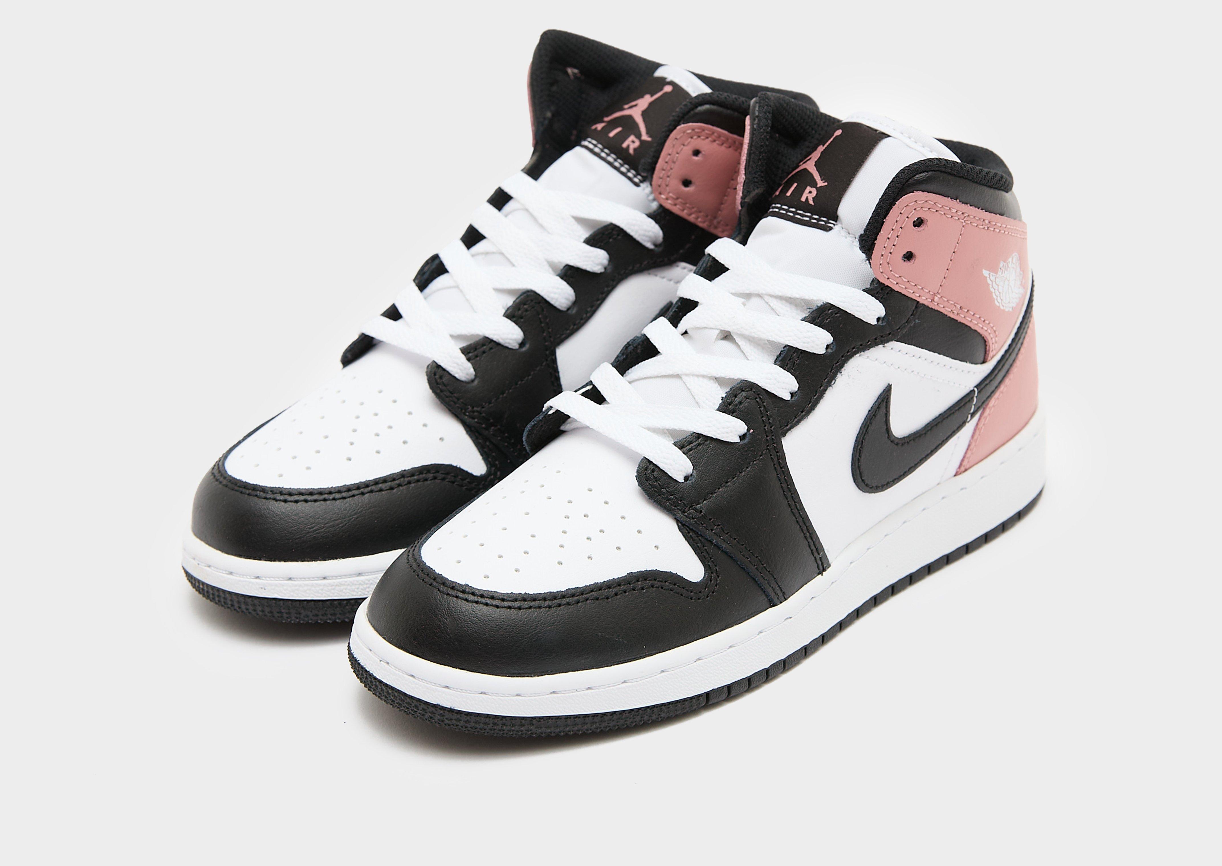 Adidași pentru copii AIR JORDAN 1 MID BG DQ8423-100 Alb