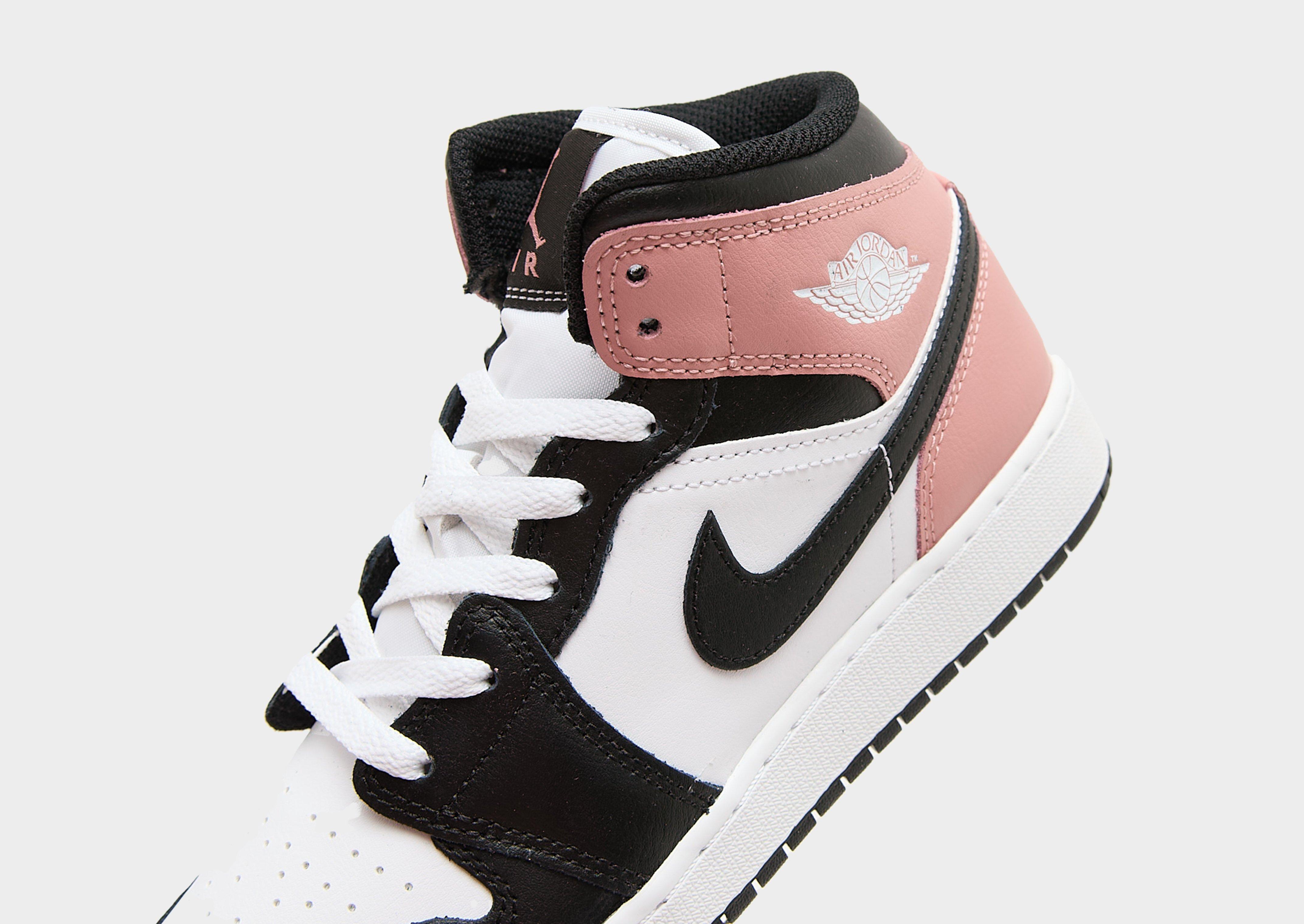 Adidași pentru copii AIR JORDAN 1 MID BG DQ8423-100 Alb