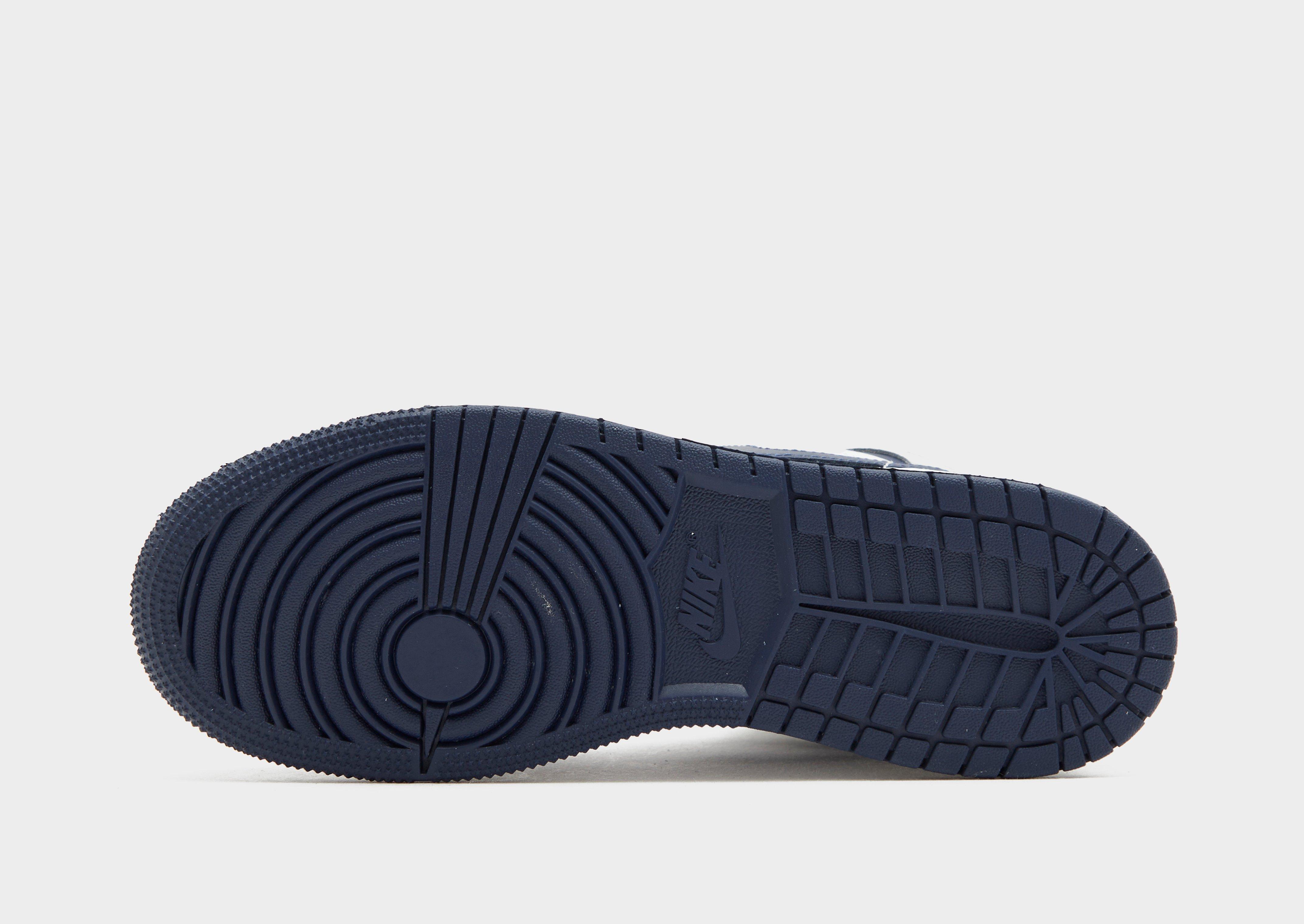 Buty sneakersy dla dzieci JORDAN 1 MID DQ8423-146 Granatowy