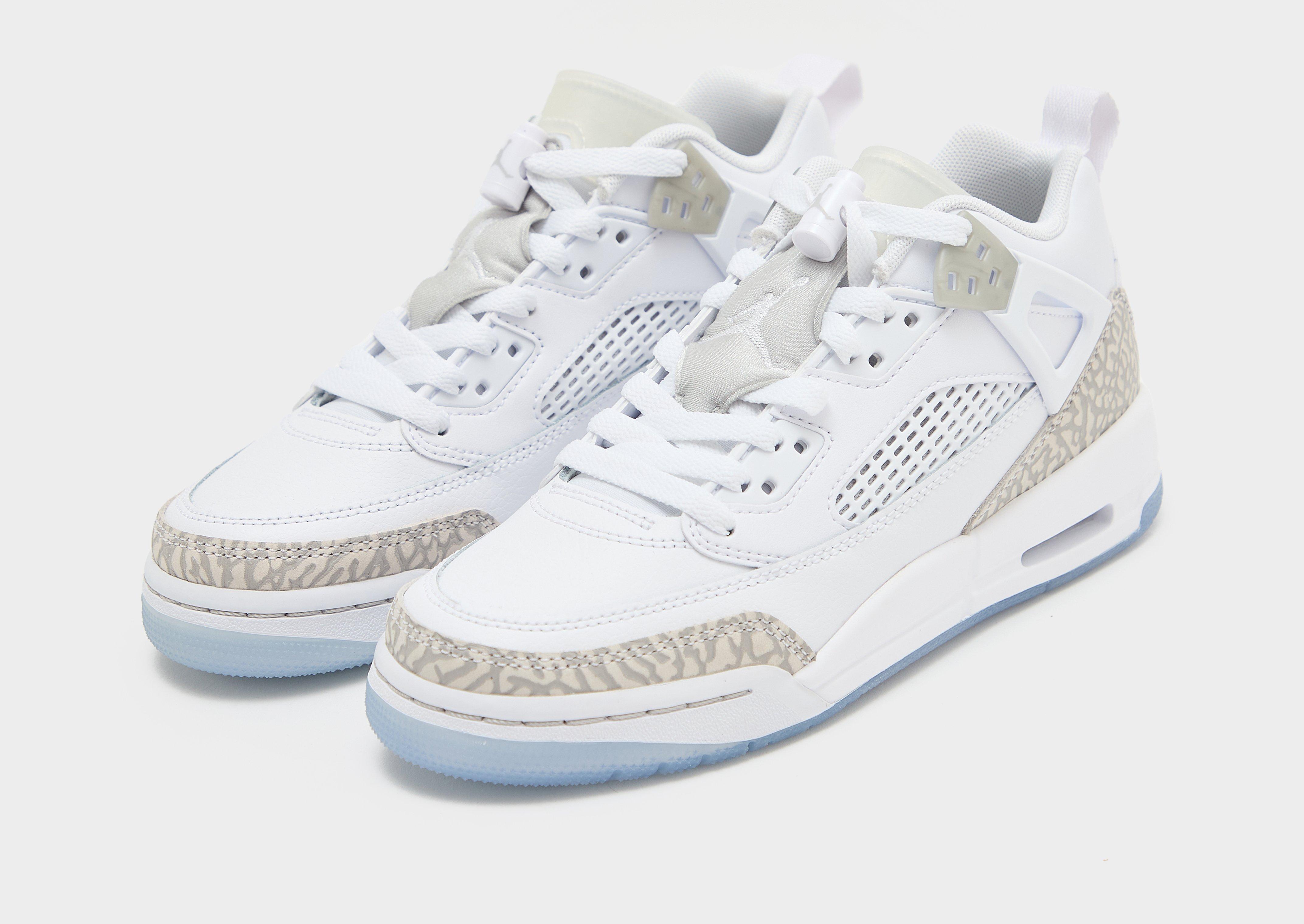 Buty sneakersy dla dzieci JORDAN SPIZIKE LOW FQ3950-103 Biały