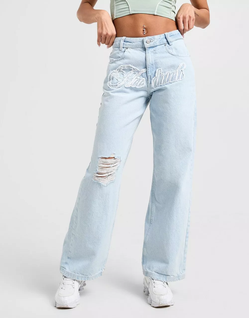 HOODRICH ШТАНИ FRONT SCRIPT JEAN L'BLU, фото 1 з 7