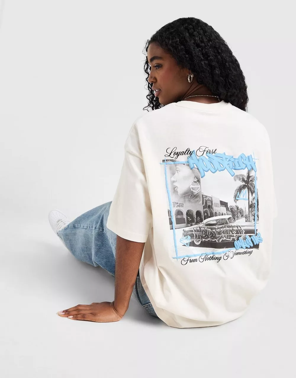 HOODRICH ФУТБОЛКА URBAN BF TEE O'WHT/BLU, фото 1 з 6
