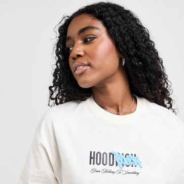 Dámske tričko HOODRICH TRIČKO URBAN BF TEE O'WHT/BLU